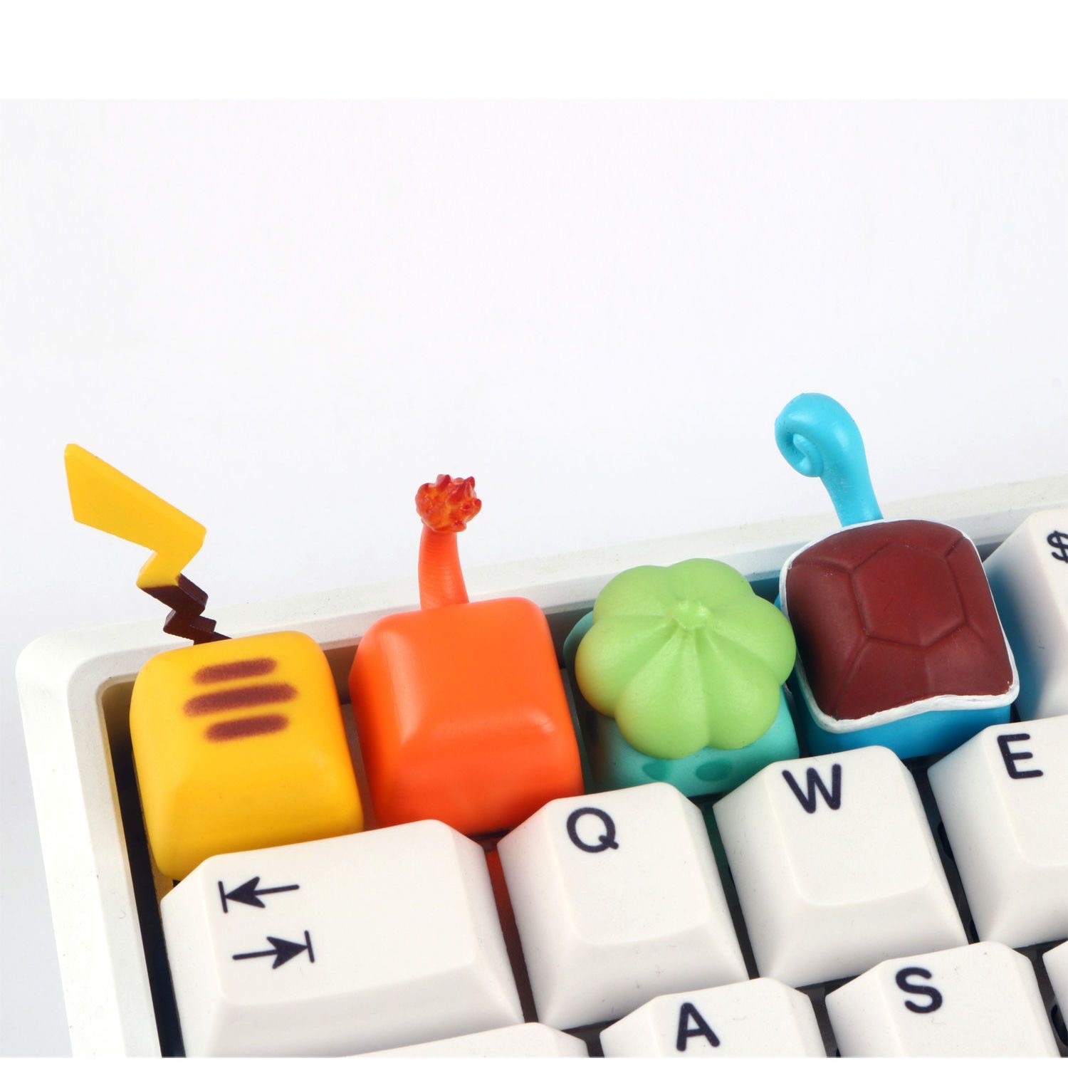 3D Anime Tail Keycaps Series