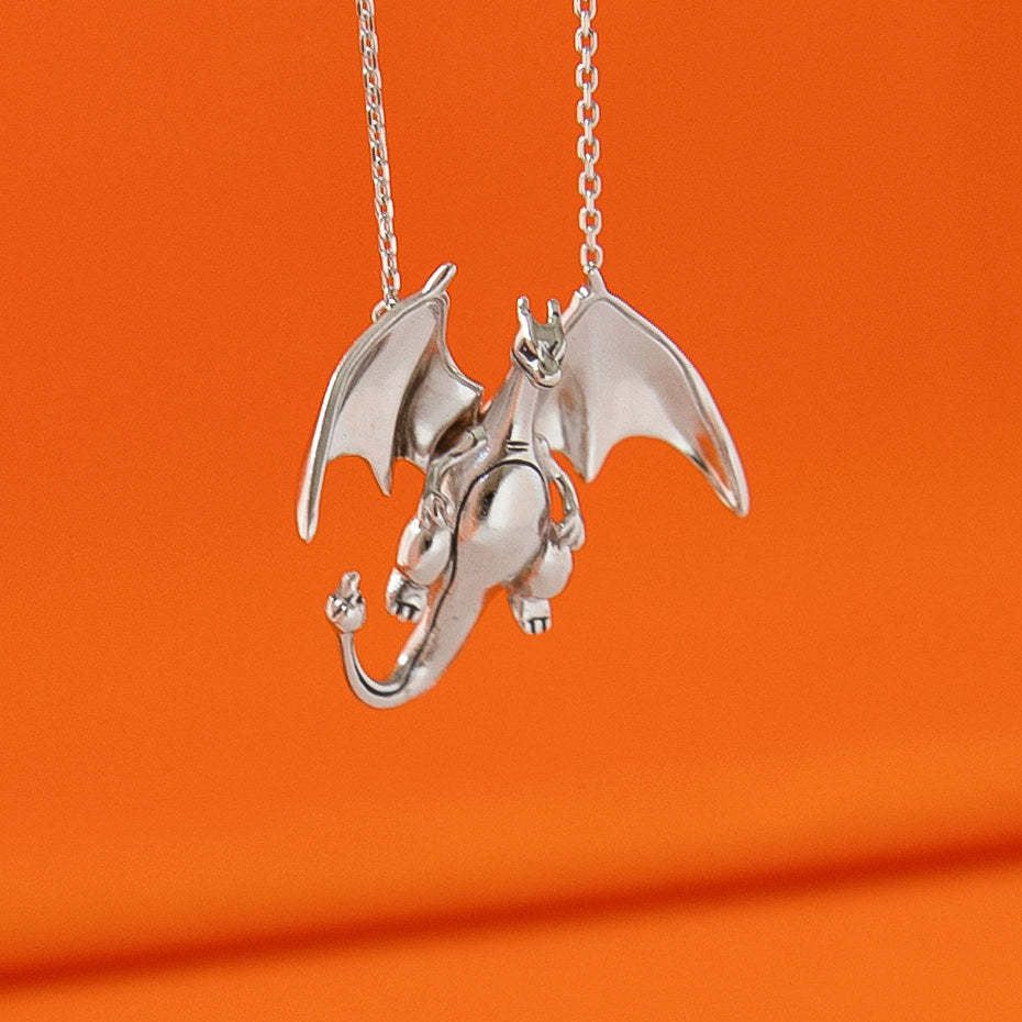 Dragon Silver Necklace