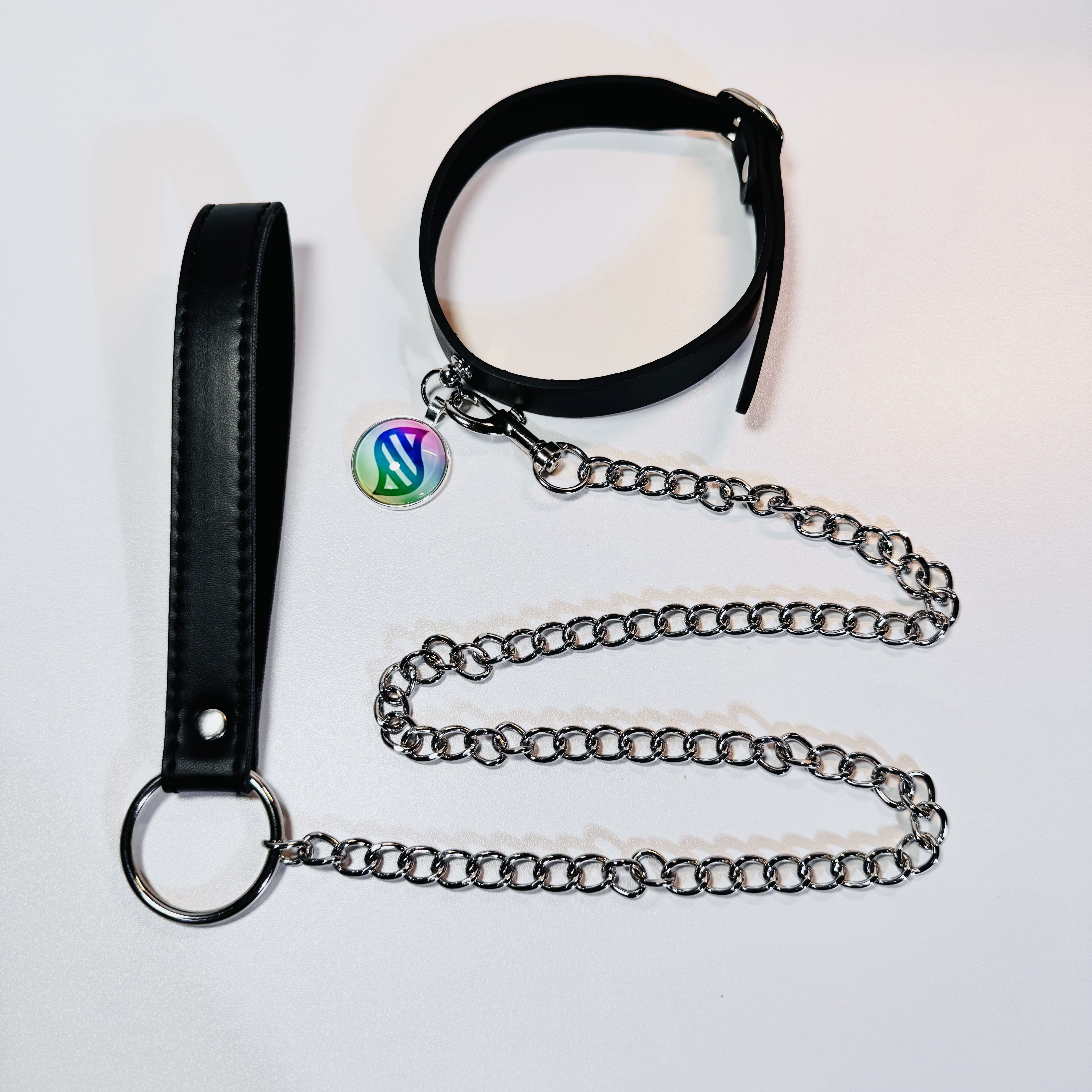 Mega Handmade Adjustable Long Chain Collar