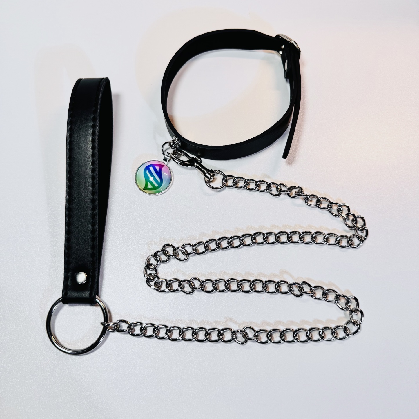 Mega Handmade Adjustable Long Chain Collar