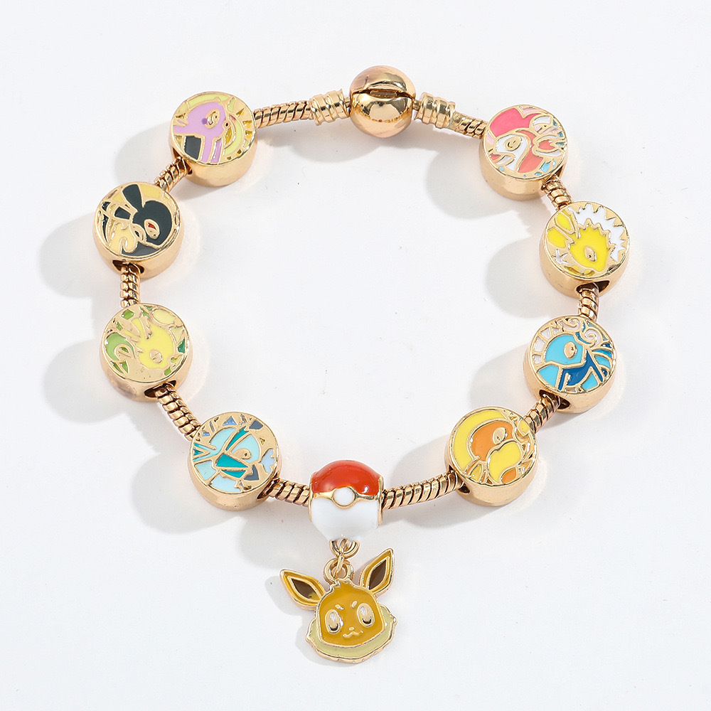 Golden Evolution Icon Alloy Bracelet
