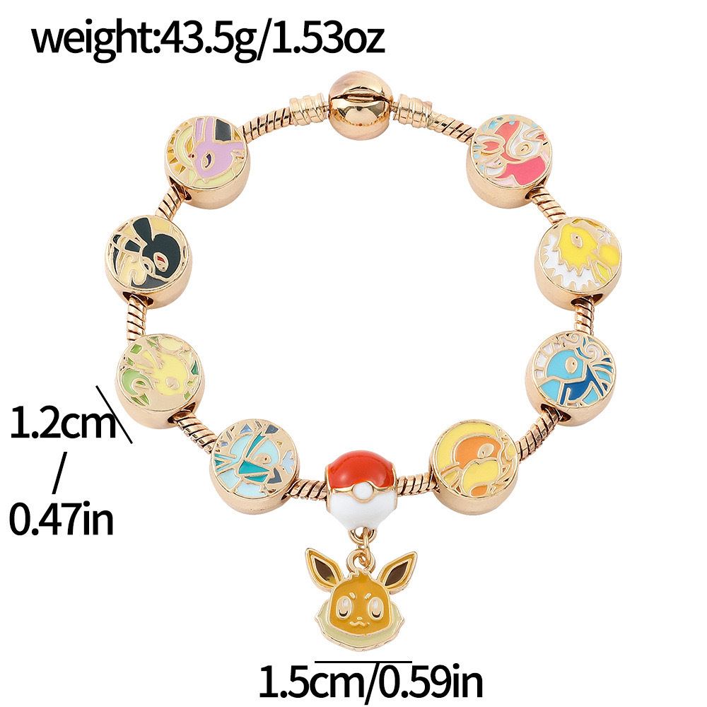 Golden Evolution Icon Alloy Bracelet