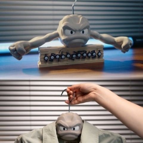 Geo Creative Clothes Hanger