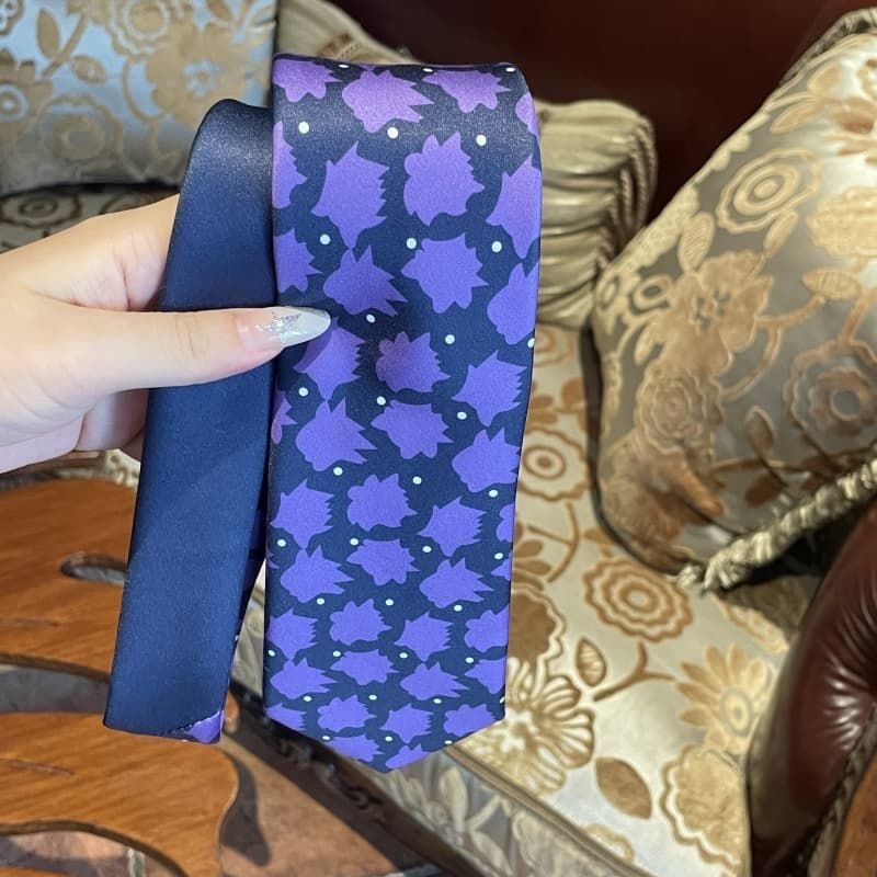 Purple Fashion Tie Necktie