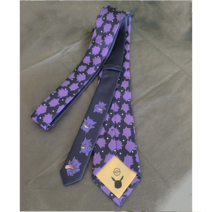 Purple Fashion Tie Necktie