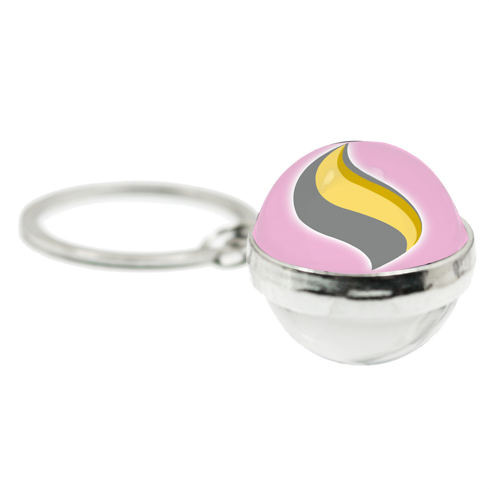 Mega Handmade Stone Keychain