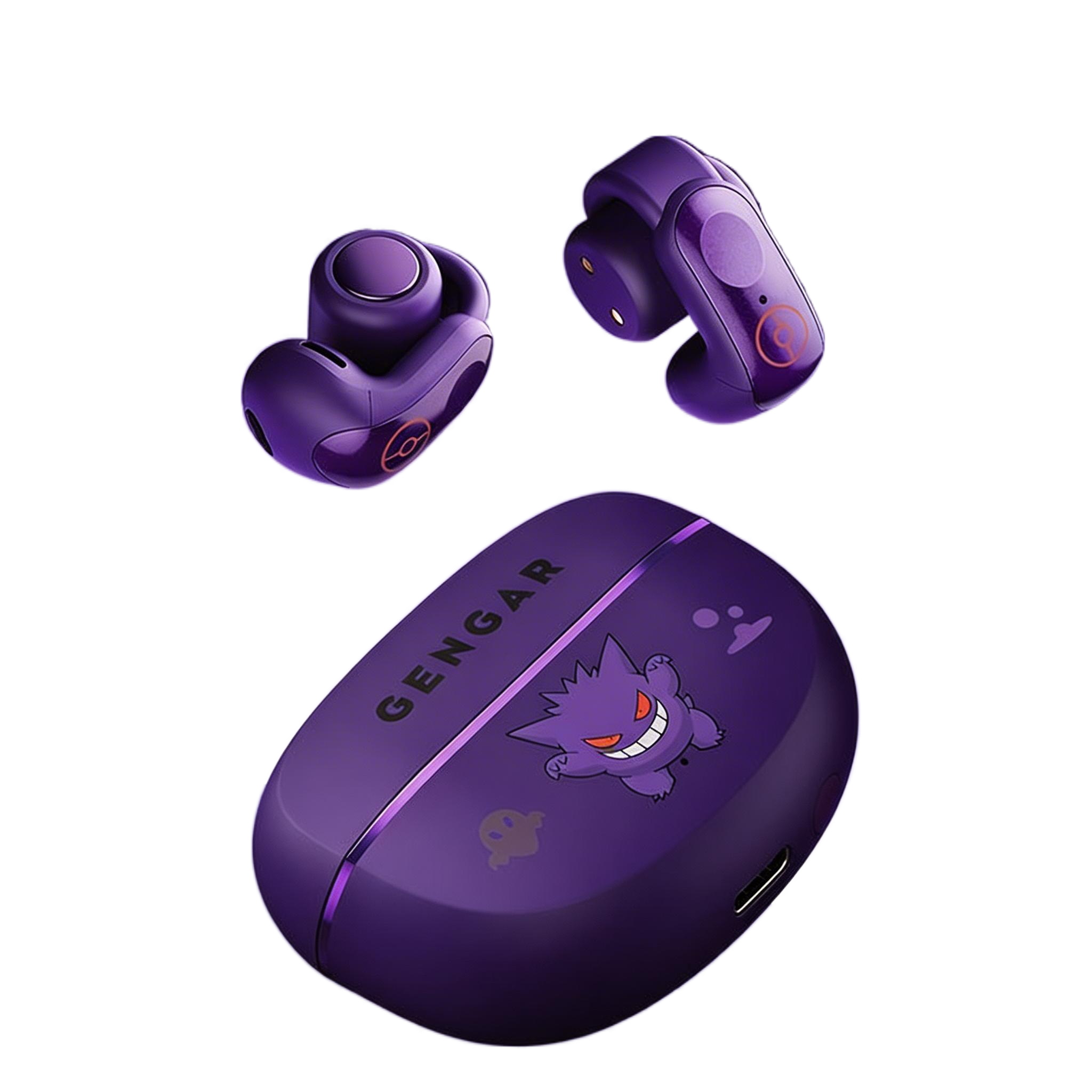 Purple Ghost Bone-Conduction Style Buds