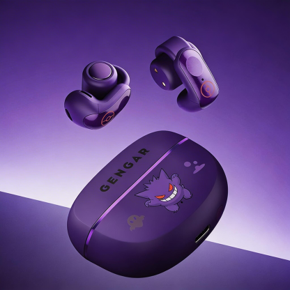 Purple Ghost Bone-Conduction Style Buds