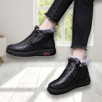 Zapatos cálidos de lana de invierno para mujer