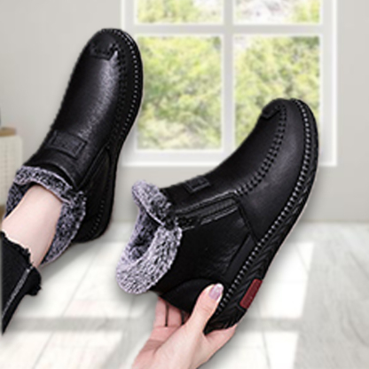 Zapatos cálidos de lana de invierno para mujer