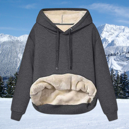 Sudadera polar de invierno mujer