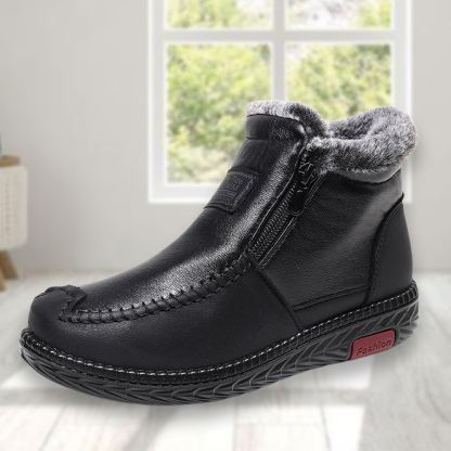 Zapatos cálidos de lana de invierno para mujer