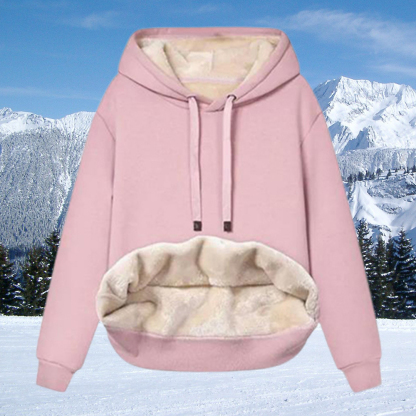 Sudadera polar de invierno mujer