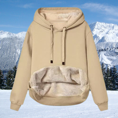 Sudadera polar de invierno mujer
