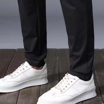 Men’s breathable ice silk straight casual pants