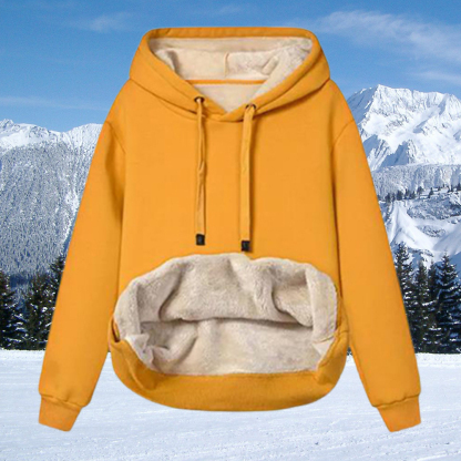 Sudadera polar de invierno mujer