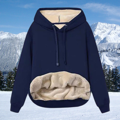 Sudadera polar de invierno mujer