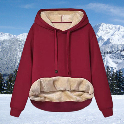 Sudadera polar de invierno mujer