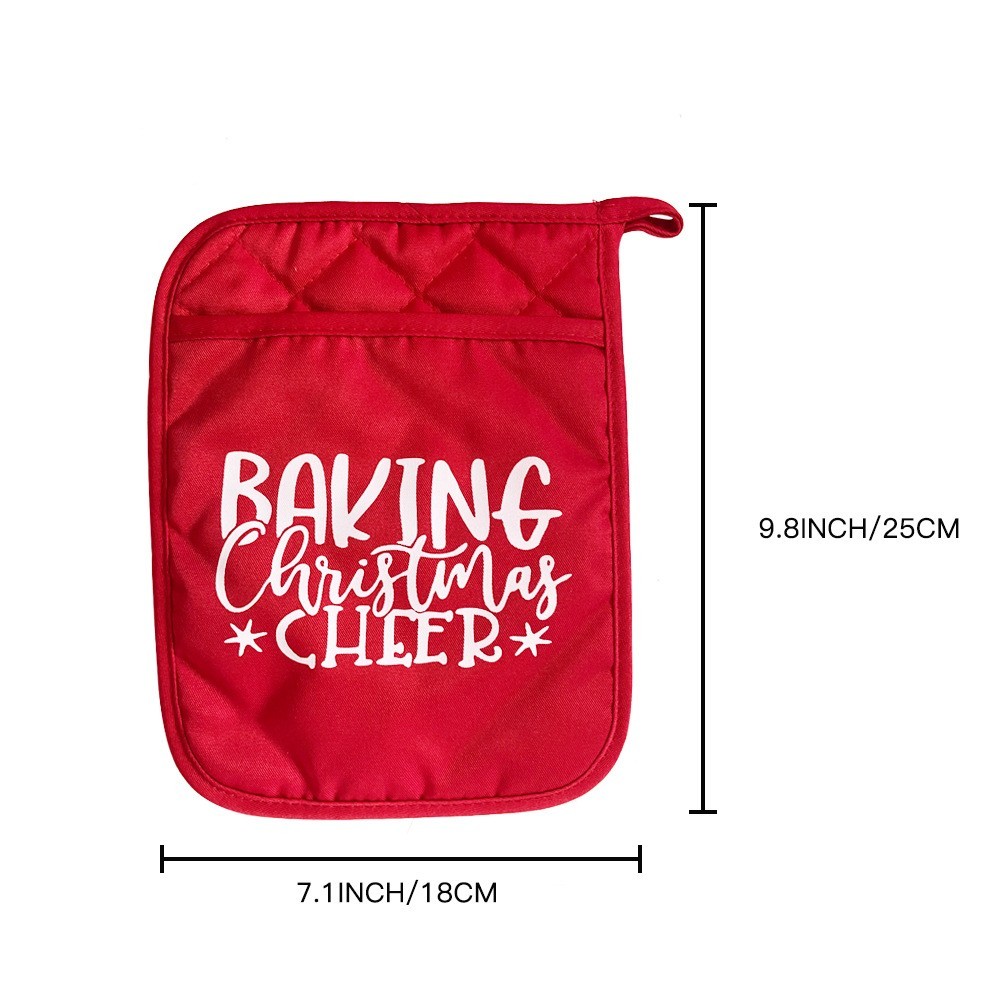 Christmas Baking Pot Rack Oven Pad Present Bag Kitchen Gifts Christmas Gifts - soufeeluk