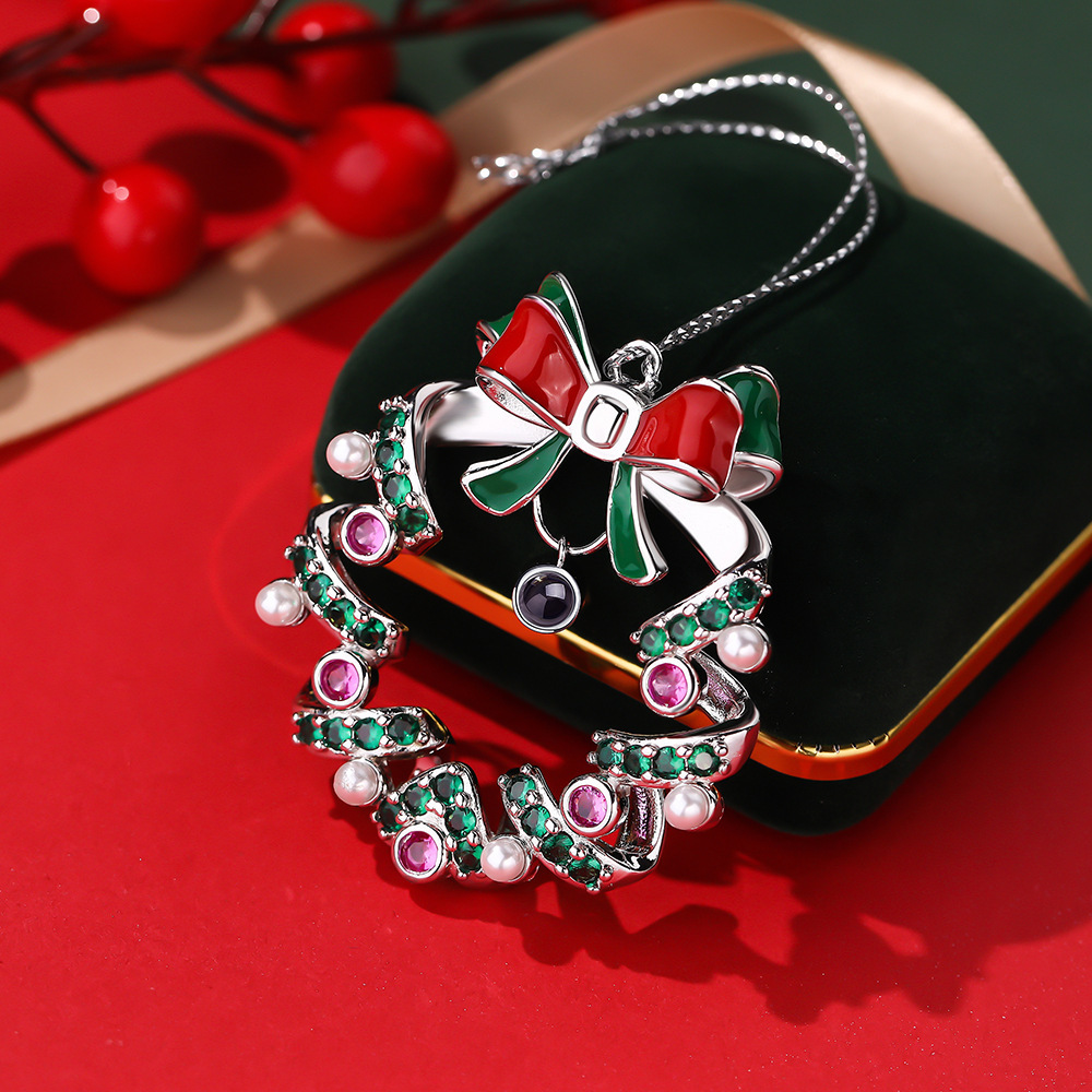 Personalized Photo Projection Ornaments Christmas Tree Christmas Gifts - soufeeluk