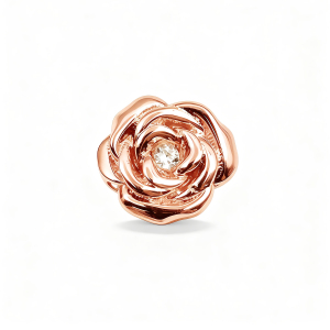 Flower Charm - Rose Gold