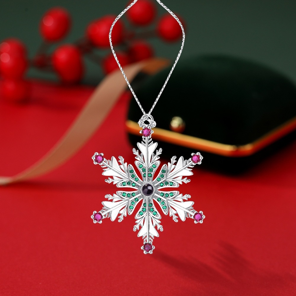 Personalized Photo Projection Ornaments Christmas Tree Christmas Gifts - soufeeluk