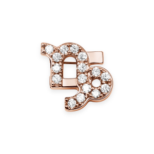 Capricorn Charm - Rose Gold