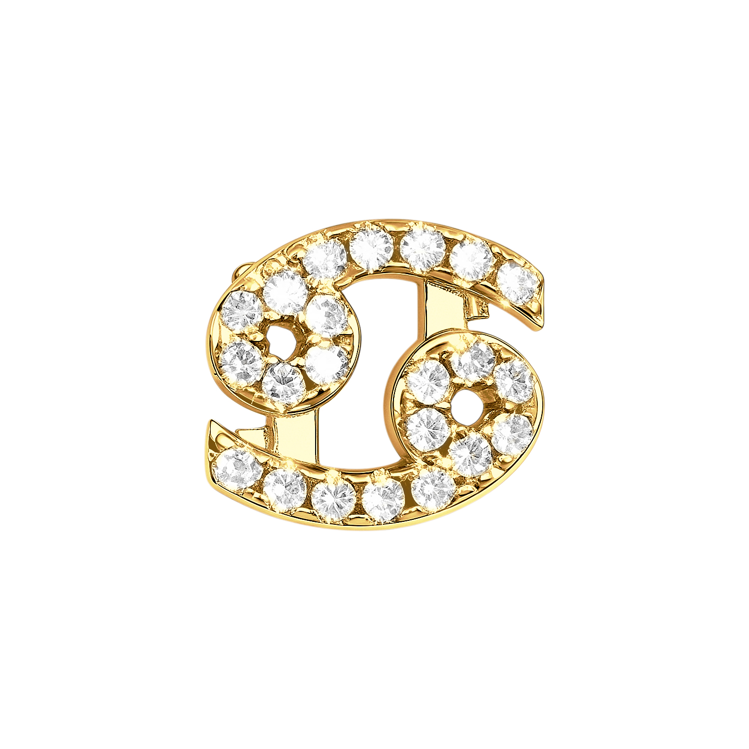 Cancer Charm - Gold - soufeeluk