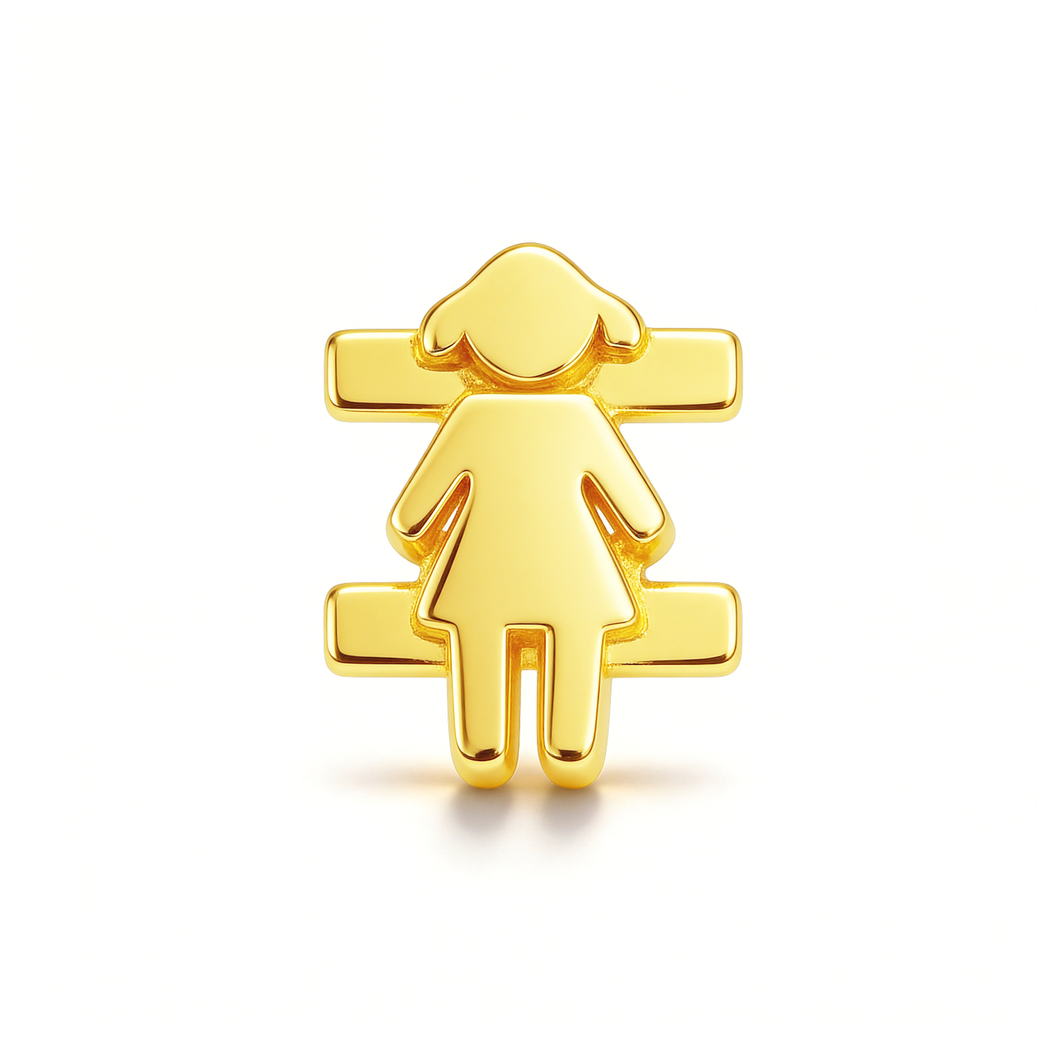 Girl Charm - Gold - soufeeluk