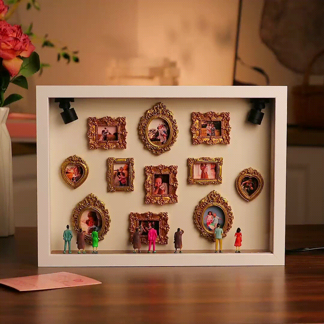 Museum of Us Frame Personalized Couples Gift for Her Cute Miniature Museum Gifts Meaningful Gift Valentine's Day Anniversary Gift