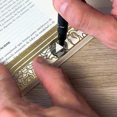 3-in-1 Vintage Cat Bookmark Stencil Ruler Metal Hollow Drawing Template Page Clip Measuring Ruler Kawaii Stationery Gift for Journaling & Reading - soufeeluk