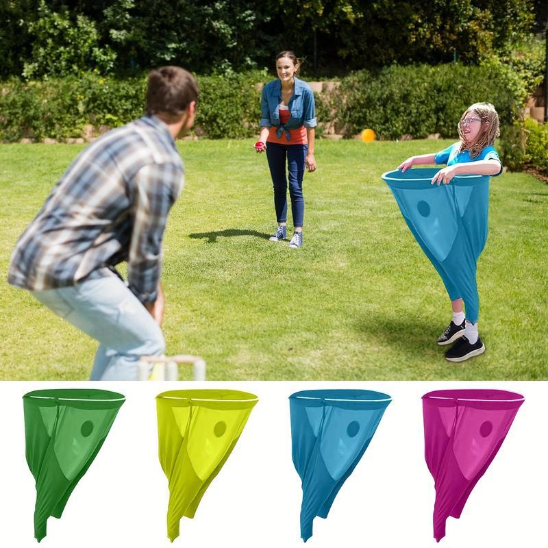 Granny Pants Yard Game Set – Giant Outdoor Parent-Child Game with Bouncy Ball & Pump - soufeeluk