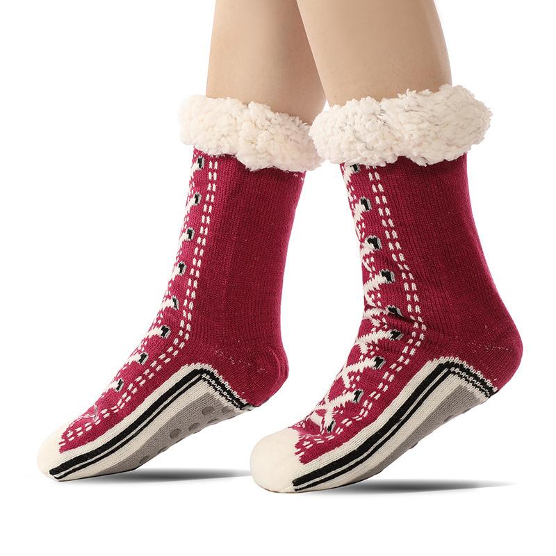 Ultra-thick Slipper Home Socks Warm Socks Gift Multiple Colors - soufeeluk