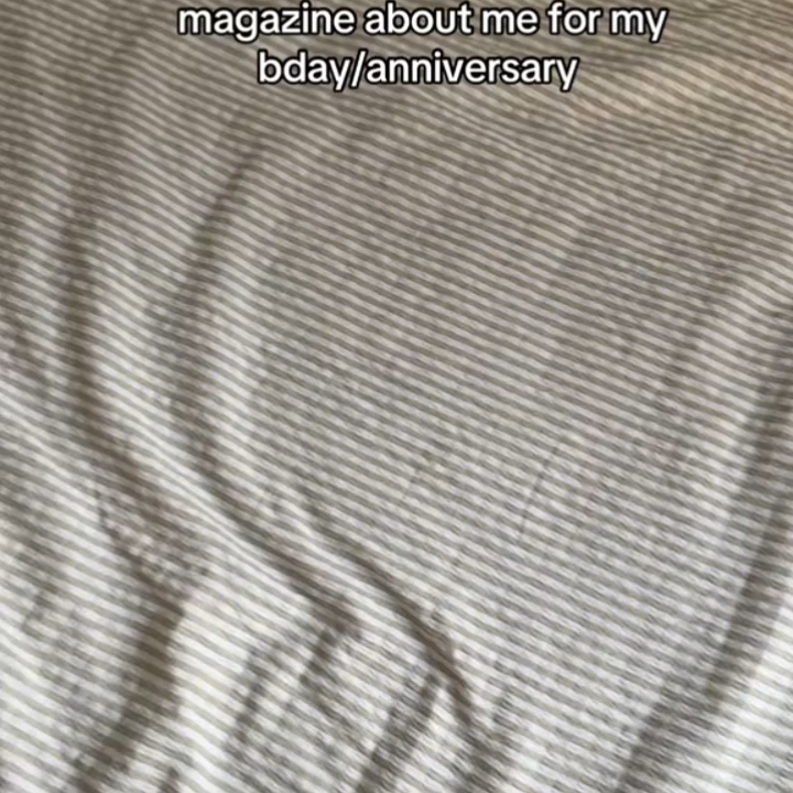 Personalized LOVE STORY Magazine for Couples on Valentine's Day