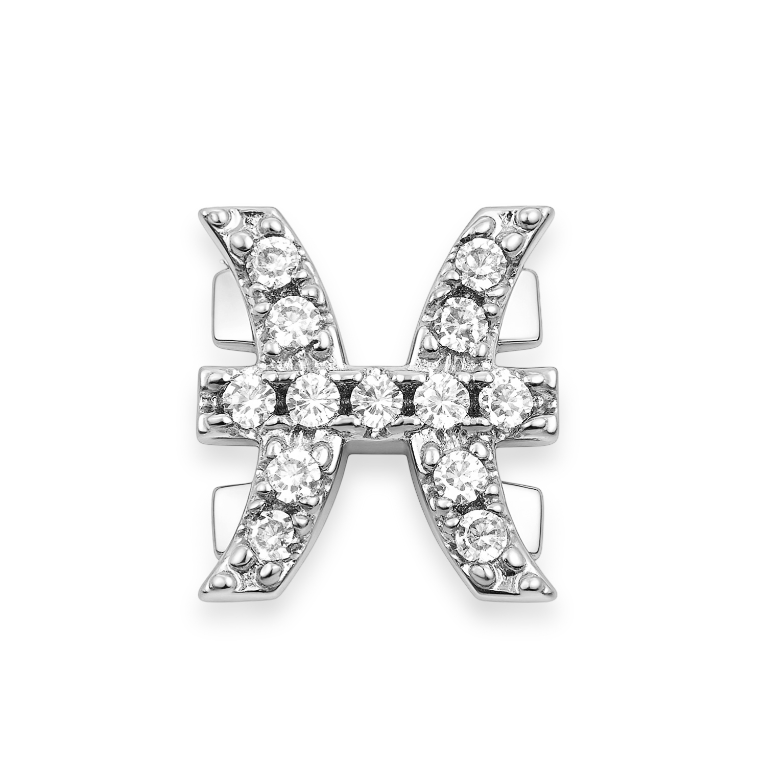 Pisces Charm - Silver - soufeeluk