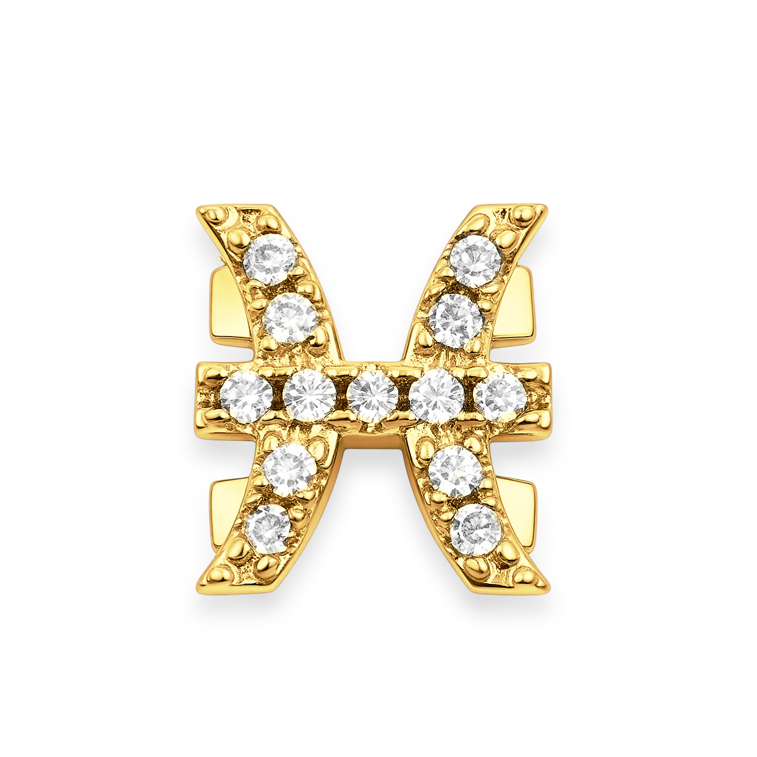 Pisces Charm - Gold - soufeeluk