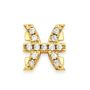 Pisces Charm - Gold