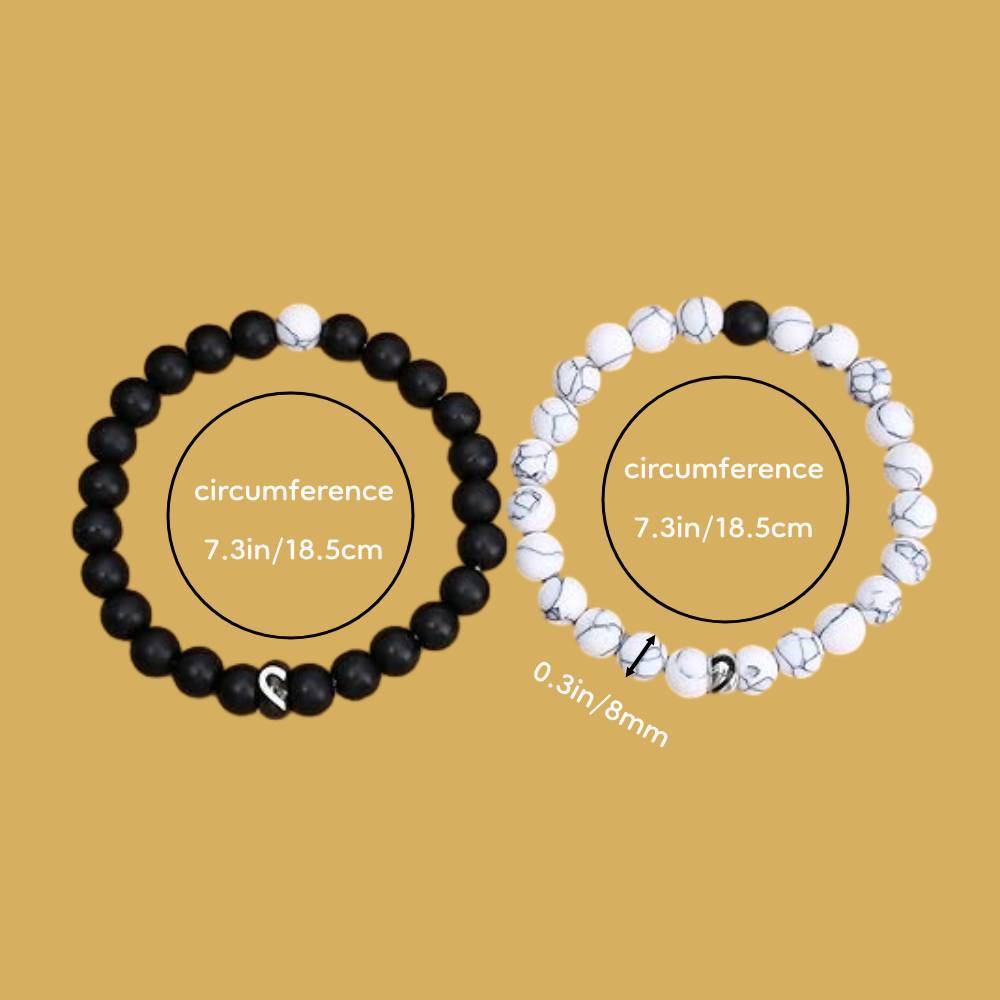 Matching Couple Ring Bracelets Gifts for Lover - soufeeluk