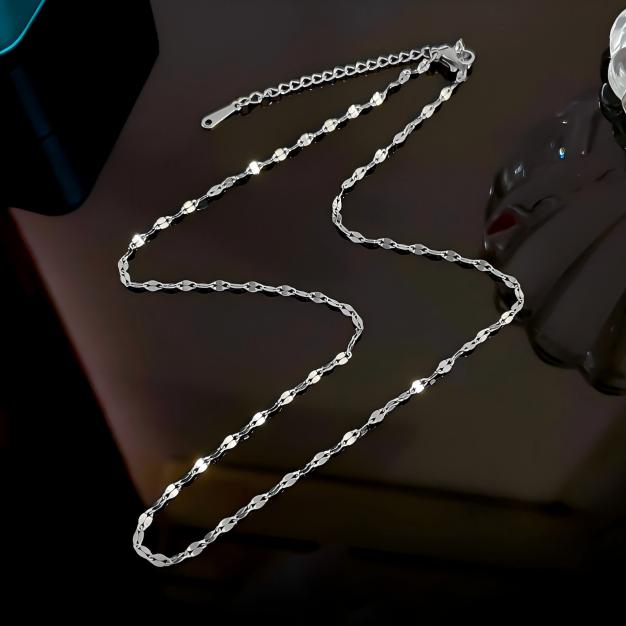 Lip Chain 45cm Silver - soufeeluk