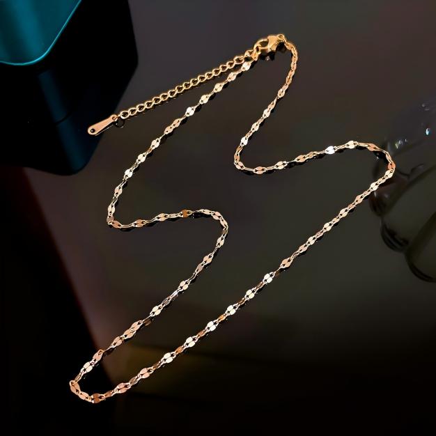 Lip Chain 45cm Rose Gold - soufeeluk