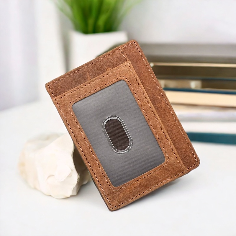 Wallet with Engraving Card Wallet Gifts For Daughter For Son - soufeeluk