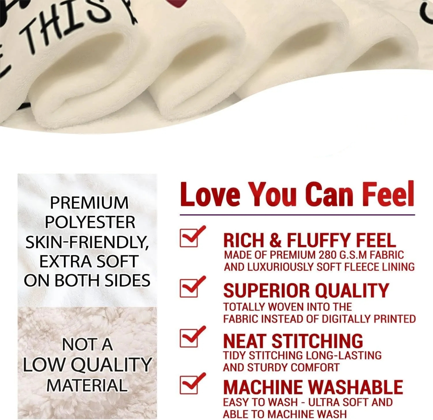 Best Mom Ever Soft Fleece Throw Blanket Mothers Day Birthday Gifts for Women Mama Present for Mother-in-Law Gift for Mom from Daughter Son - soufeeluk