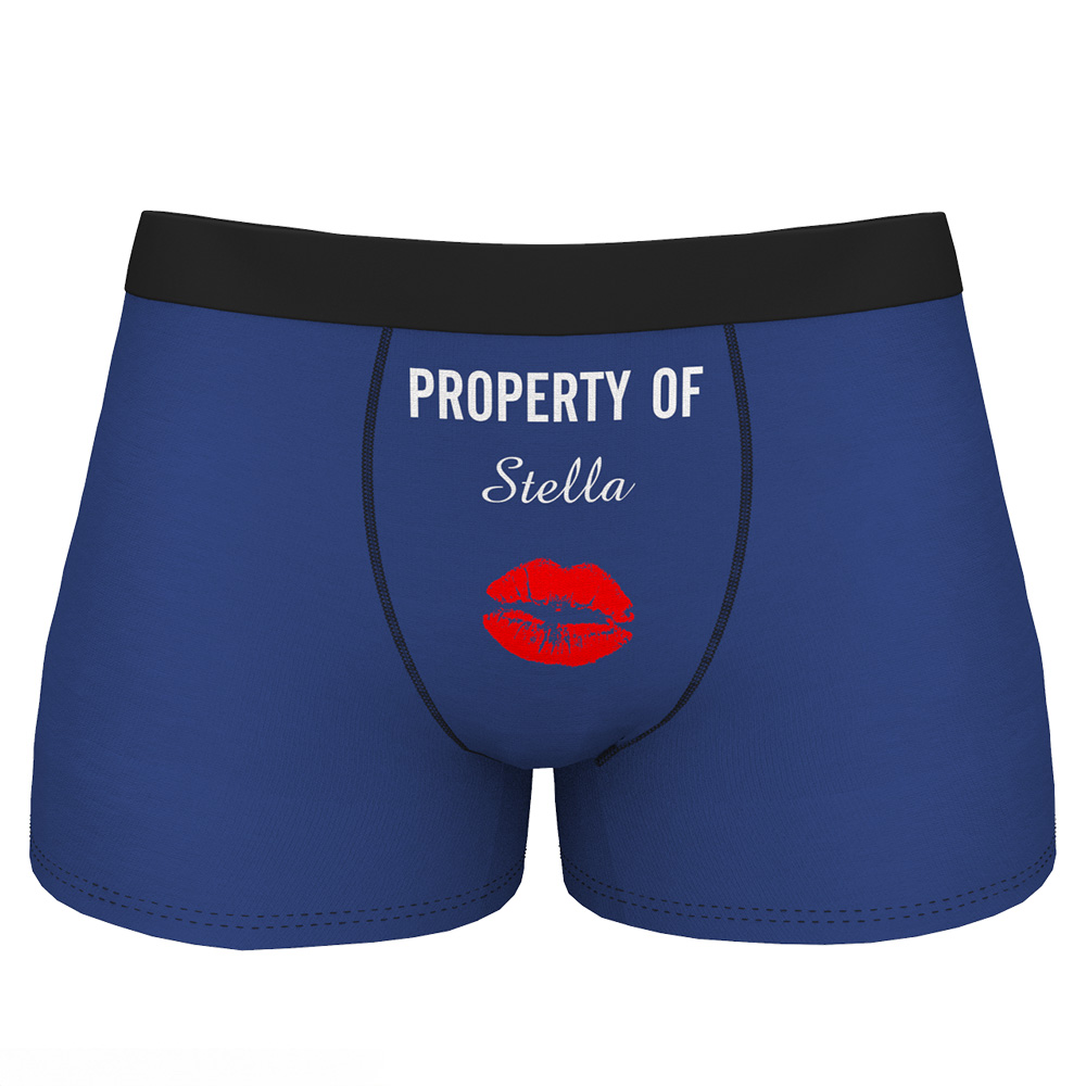 Custom Boxer Shorts - Property of Yours