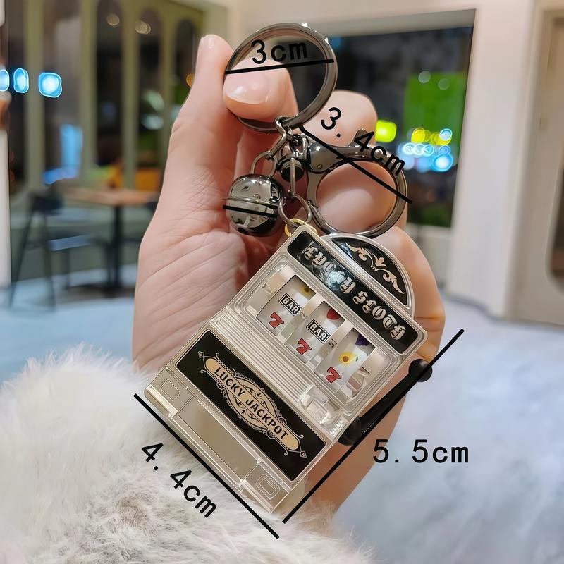 Mini Spinning Machine keychain Cool Designed Keychain Creative Keychain Stress Relief Keychain - soufeeluk