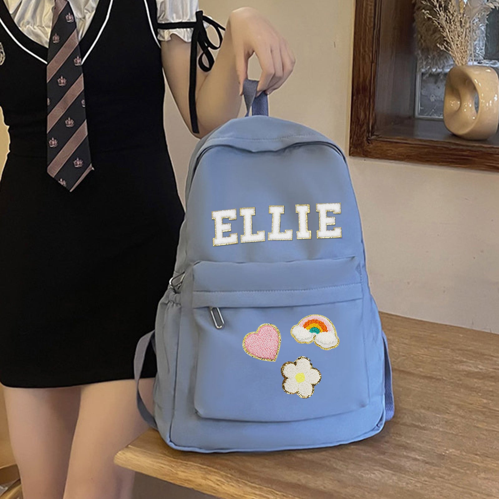 Personalised Name Backpack Custom School Bags Back to School Gifts for Kids - soufeeluk