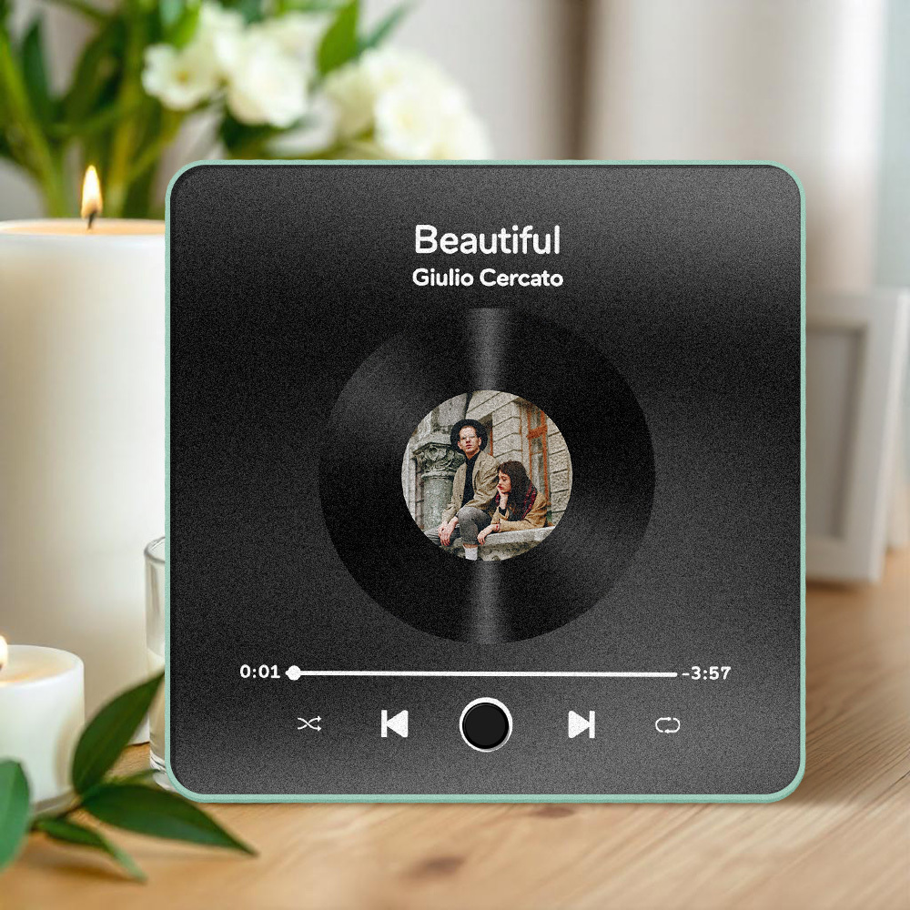 Customized Music Fridge Magnet Personalised Photo Fridge Magnet Can Play Songs