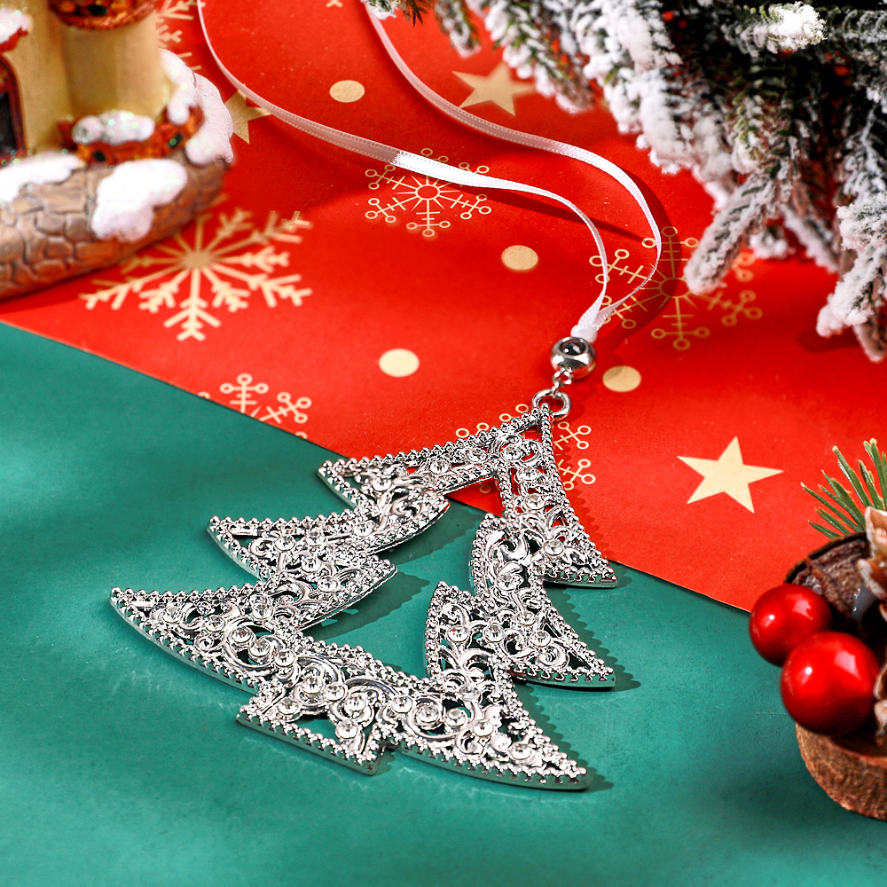 Personalized Christmas Projection Ornaments Elk Shape for Christmas Tree Custom Photo Ornaments Christmas Gifts For Family For Lover - soufeeluk