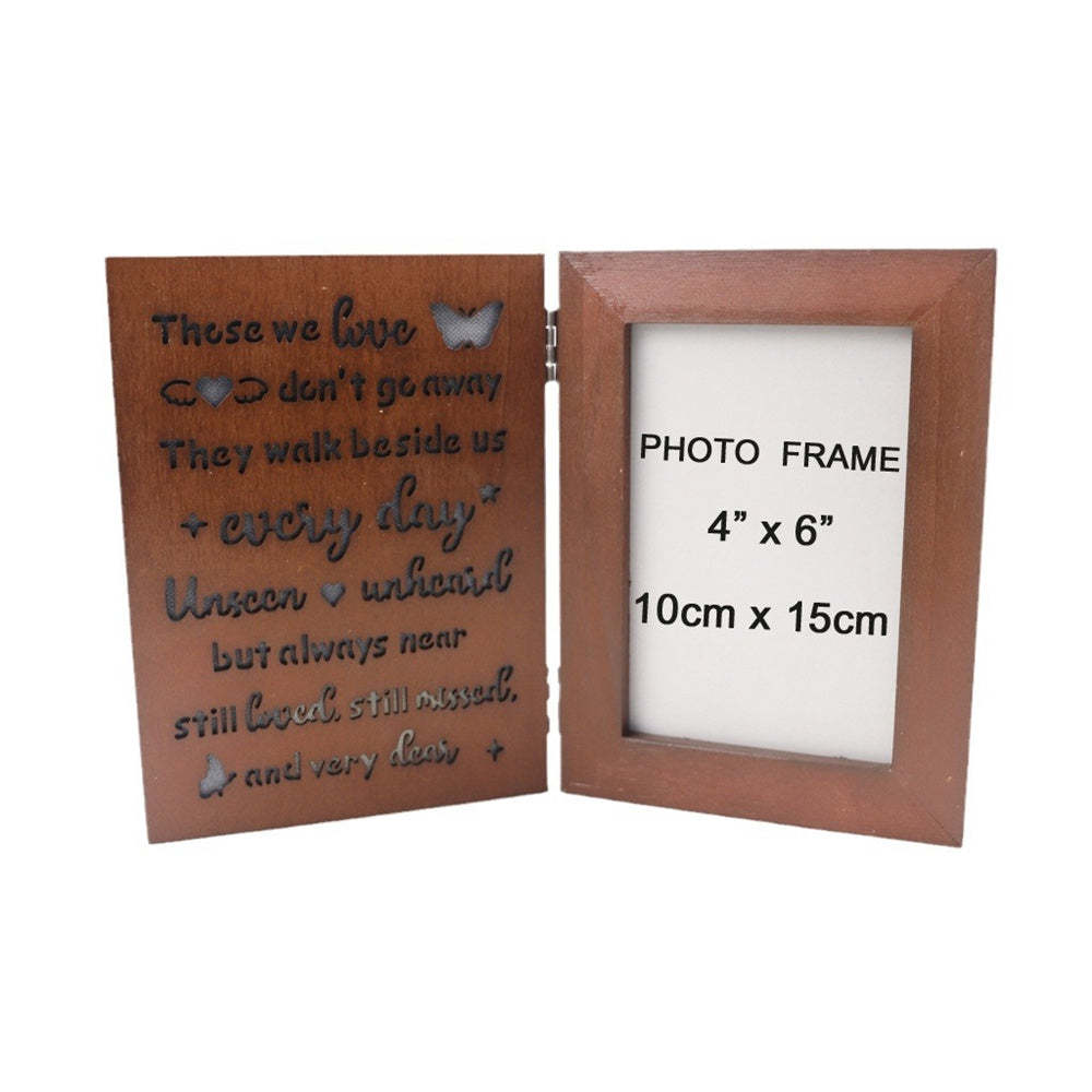 Personalized Photo Frame with Lights Gift for Father Mother Lover - soufeeluk