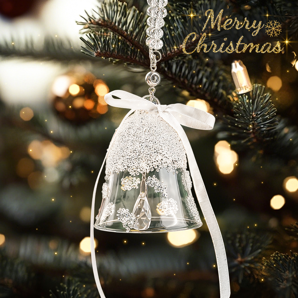 Personalized Photo Projection Car Accessories Ornaments Personalized Car Hanging Bell Ornament Decoration Custom Picture - soufeeluk