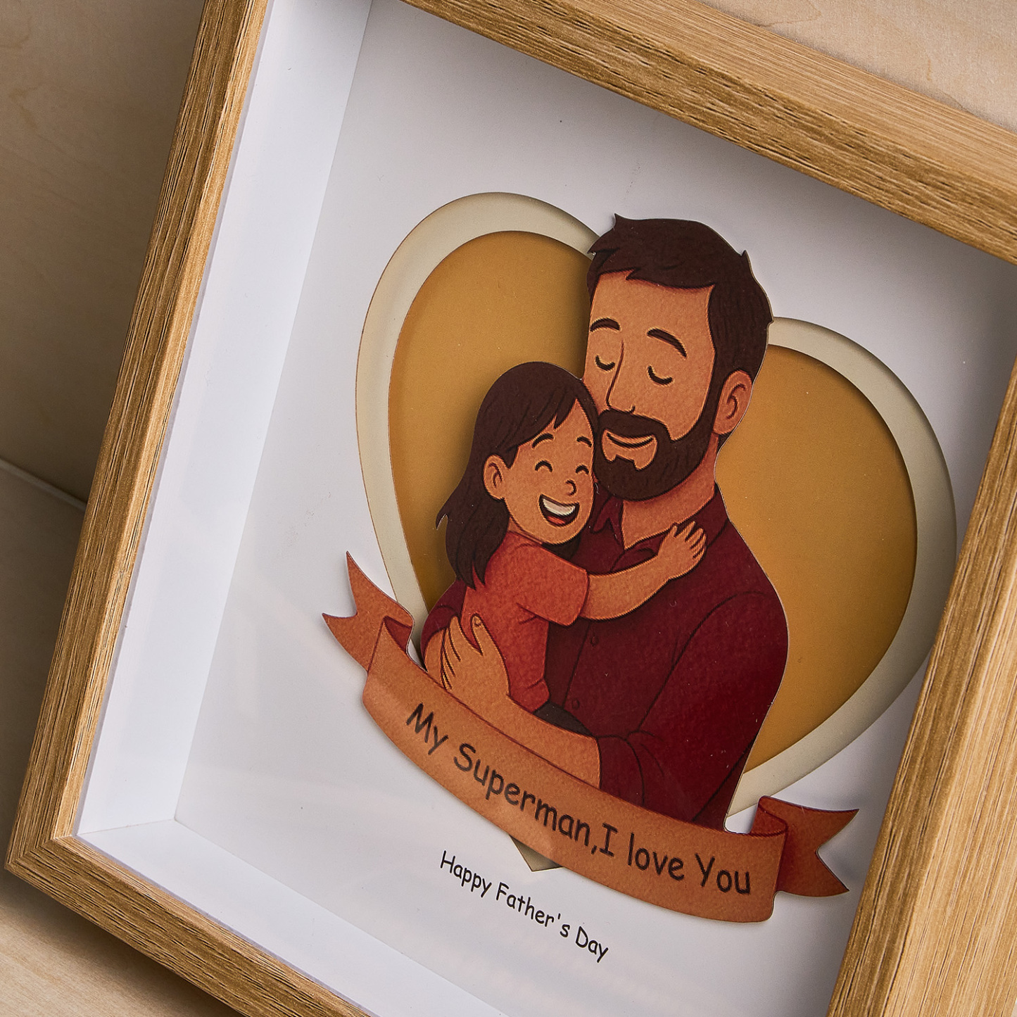 Custom Hollow Ornaments Engraved Pictures Custom Desktop Decorations Anniversary Gifts - soufeeluk